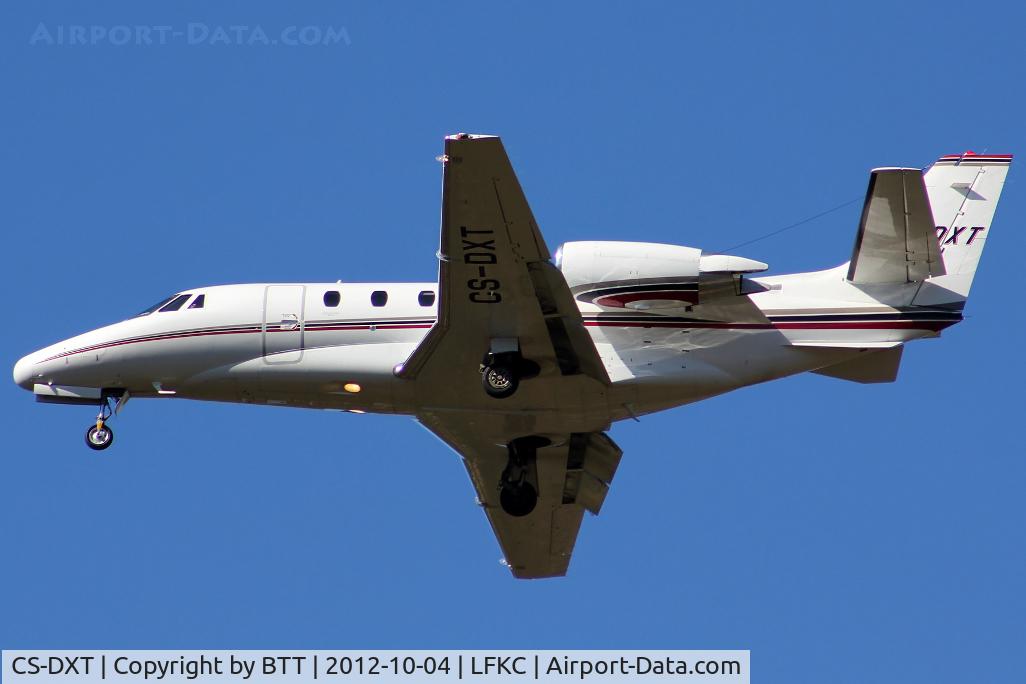 CS-DXT, 2008 Cessna 560XL Citation XLS C/N 560-5765, Landing in 18