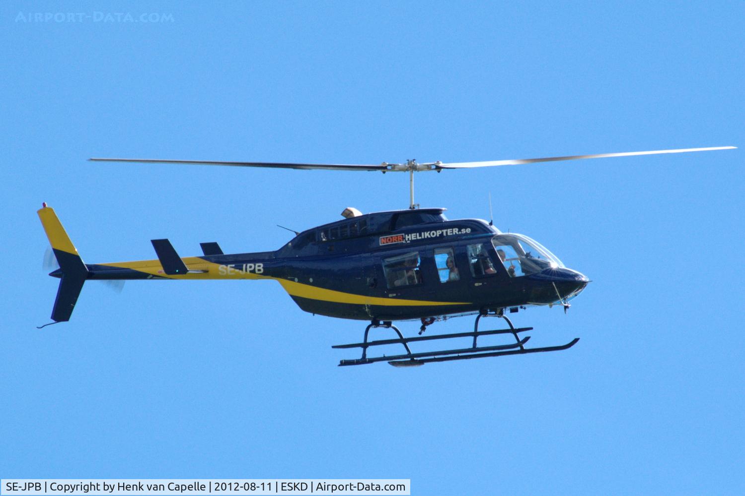 SE-JPB, 1983 Bell 206L-1 LongRanger II C/N 45783, Bell 206L-1 used for sight-seeing flights from Dala-Järna airfield, Sweden.