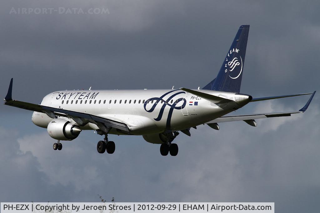 PH-EZX, 2012 Embraer 190LR (ERJ-190-100LR) C/N 19000545, @schiphol
