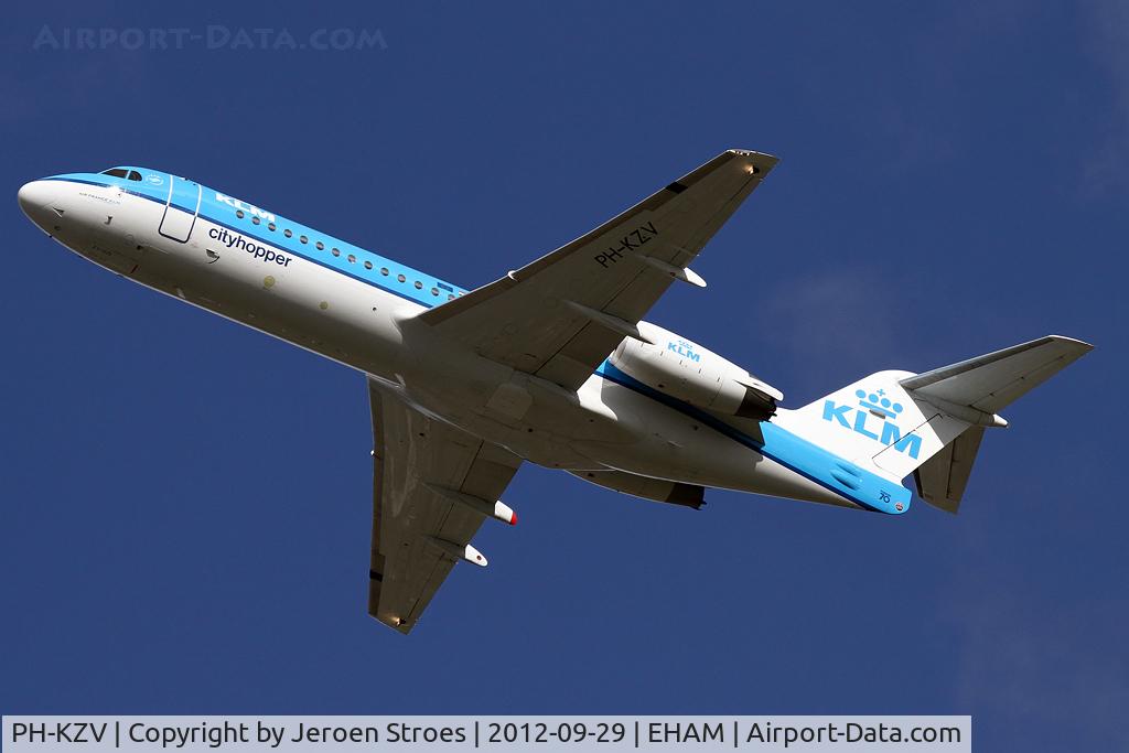 PH-KZV, 1995 Fokker 70 (F-28-0070) C/N 11556, @schiphol