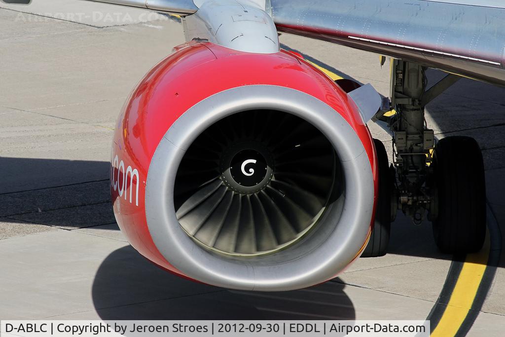 D-ABLC, 2008 Boeing 737-76J C/N 36116, engine