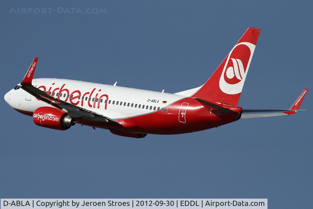 D-ABLA, 2007 Boeing 737-76J C/N 36114, Air Berlin