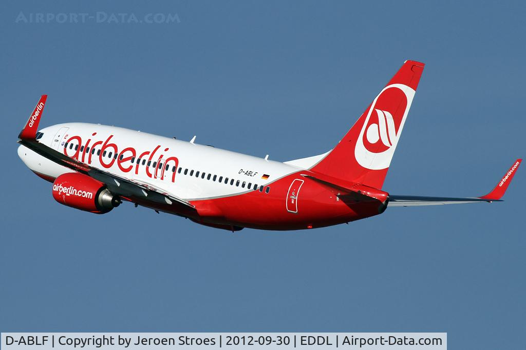 D-ABLF, 2010 Boeing 737-76J C/N 36874, Air Berlin