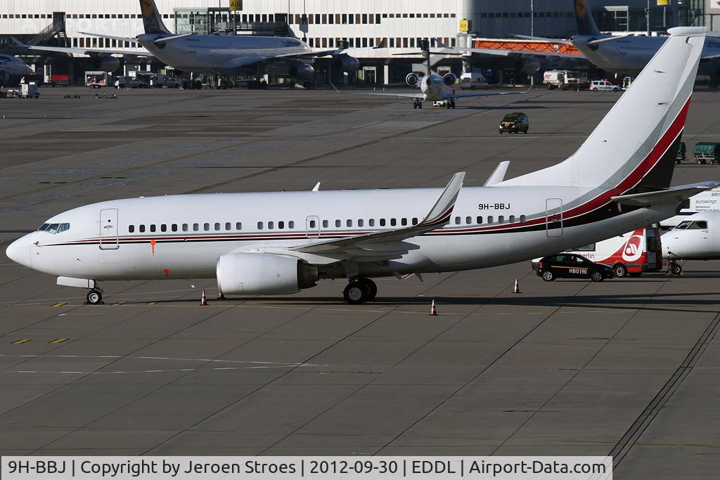 9H-BBJ, 2000 Boeing 737-7BC C/N 30791, waiting for some repairs