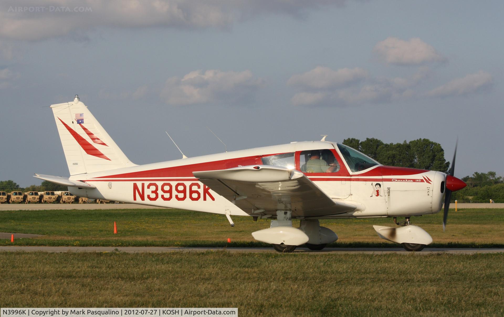 N3996K, 1967 Piper PA-28-140 Cherokee C/N 28-23888, Piper PA-28-140