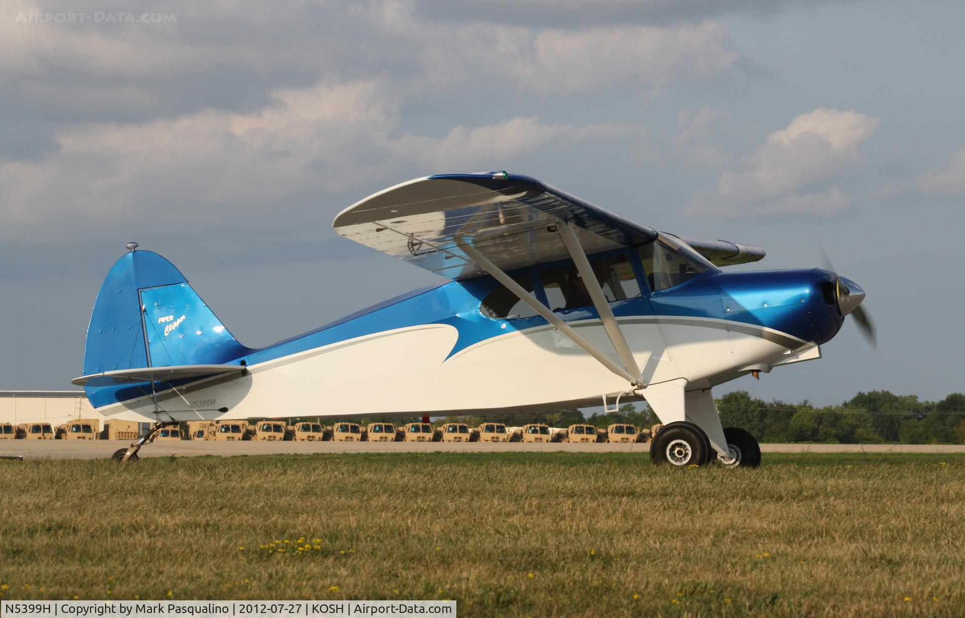 N5399H, 1949 Piper PA-16 Clipper C/N 16-206, Piper PA-16