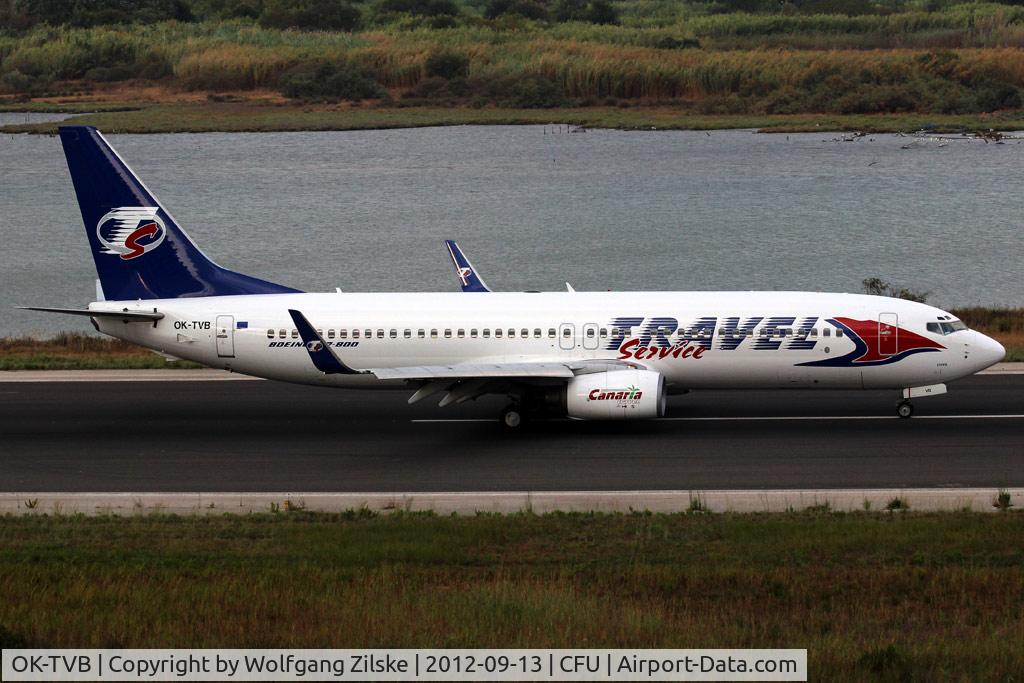 OK-TVB, 2001 Boeing 737-8CX C/N 32362, visitor