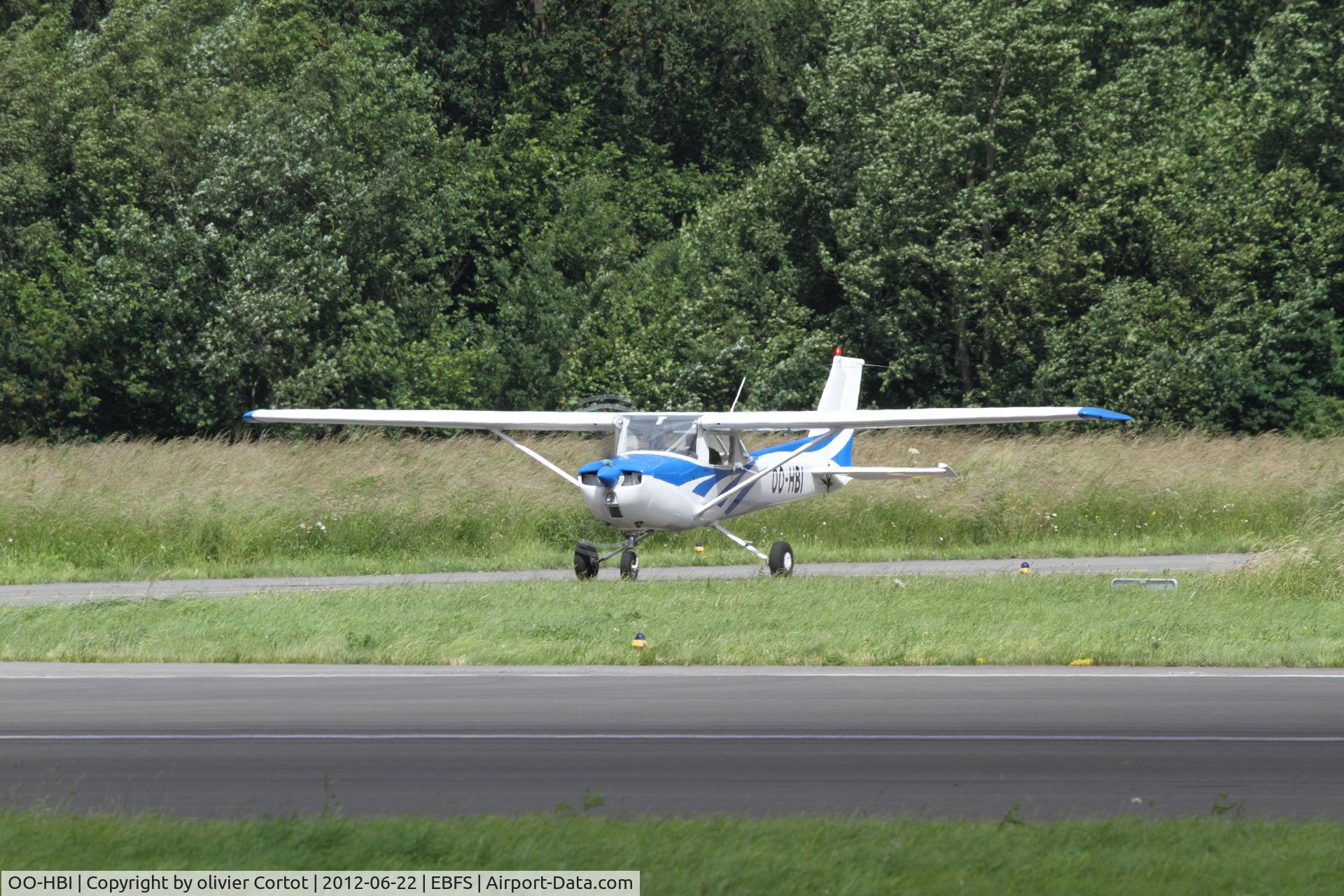 OO-HBI, 1972 Reims F150L C/N 0747, Cessna from the woods !