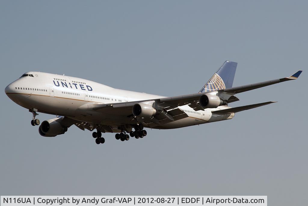 N116UA, 1998 Boeing 747-422 C/N 26908, United 747-400