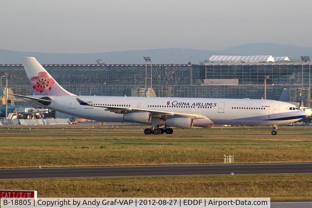 B-18805, 2001 Airbus A340-313X C/N 415, China Airlines A340-300