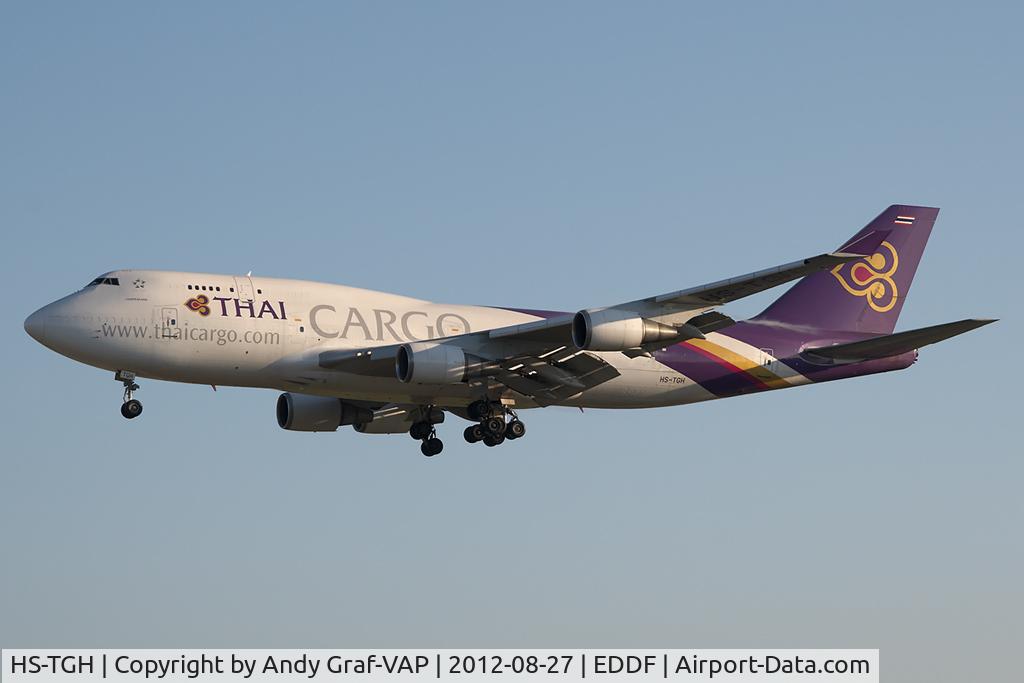 HS-TGH, 1989 Boeing 747-4D7 C/N 24458, Thai International 747-400
