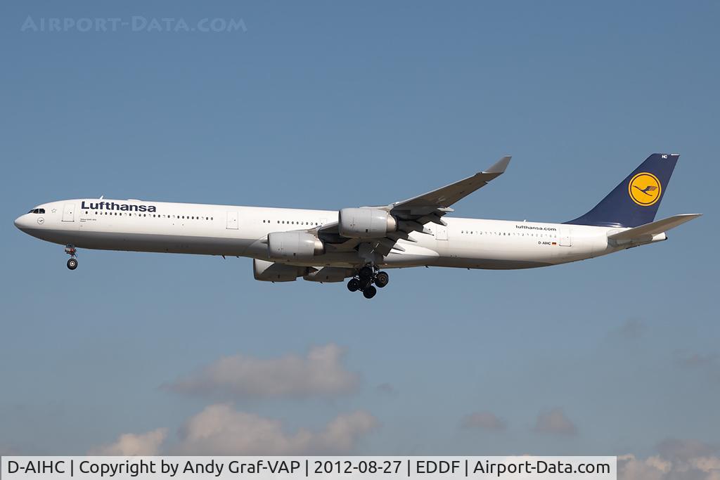 D-AIHC, 2003 Airbus A340-642 C/N 523, Lufthansa A340-600