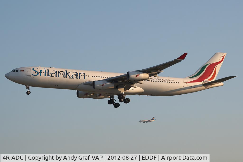 4R-ADC, Airbus A340-311 C/N 034, SriLankan A340-300
