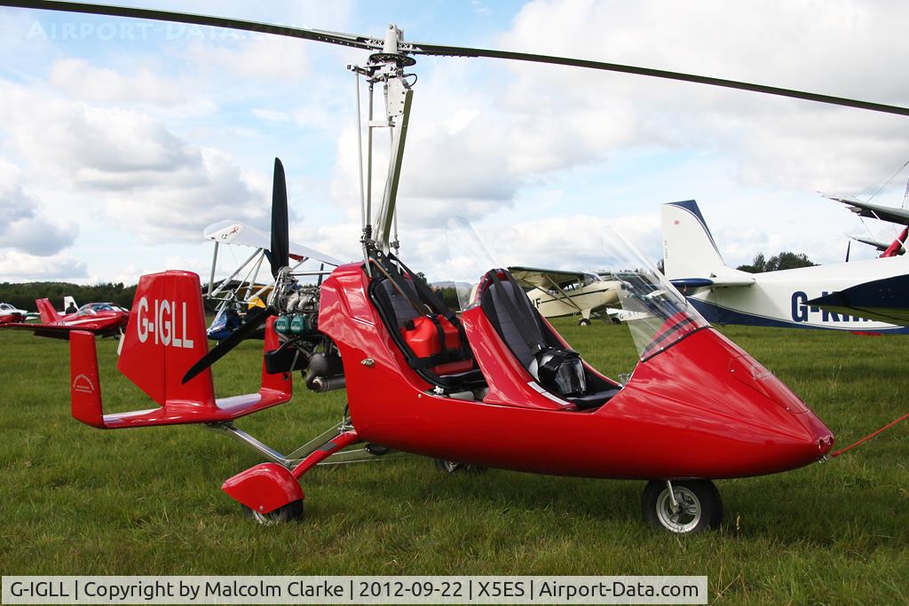 G-IGLL, 2011 Rotorsport UK MTOsport C/N RSUK/MTOS/037, Rotorsport UK MTO Sport, Great North Fly-In, Eshott Airfield UK, September 2012.
