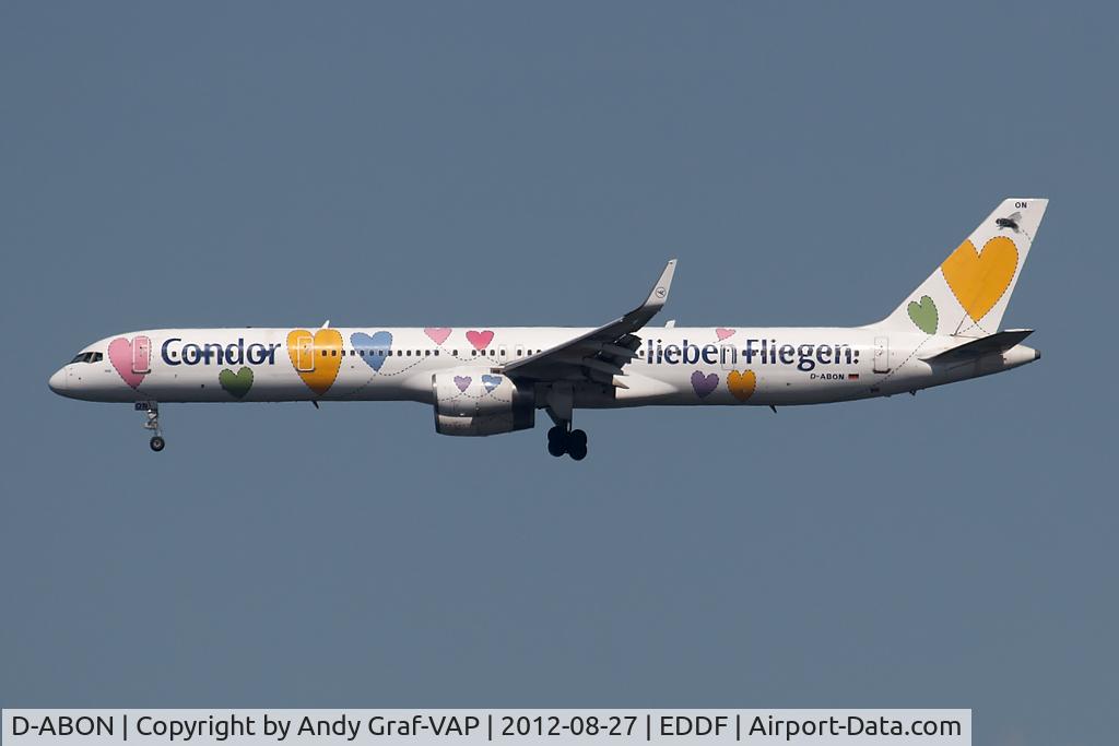 D-ABON, 2000 Boeing 757-330 C/N 29023, Condor 757-300