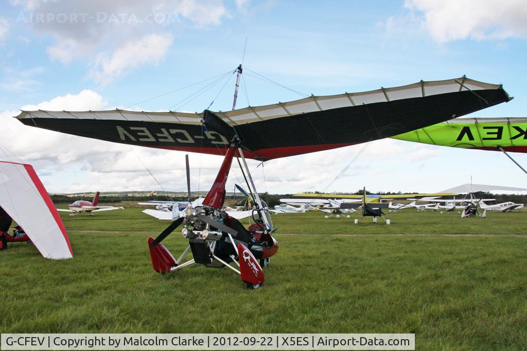 G-CFEV, 2008 P&M Aviation Pegasus Quik C/N 8375, P & M Aviation Pegasus Quik, Great North Fly-In, Eshott Airfield UK, September 2012.