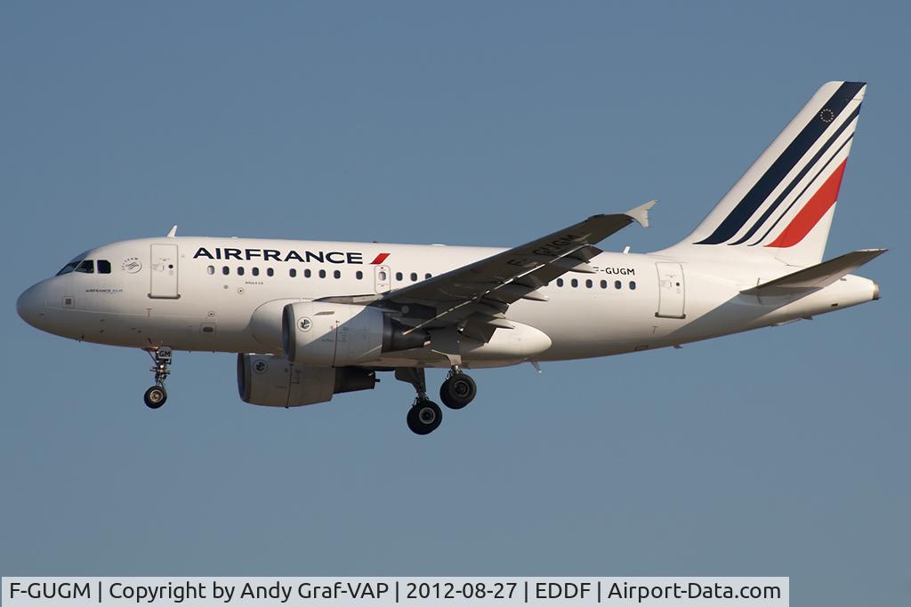 F-GUGM, 2006 Airbus A318-111 C/N 2750, Air France A318