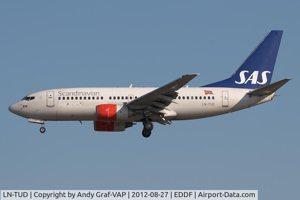 LN-TUD, 1998 Boeing 737-705 C/N 28217, Scandinavian Airlines 737-700