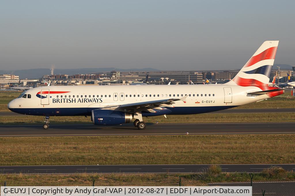 G-EUYJ, 2010 Airbus A320-232 C/N 4464, British Airways A320