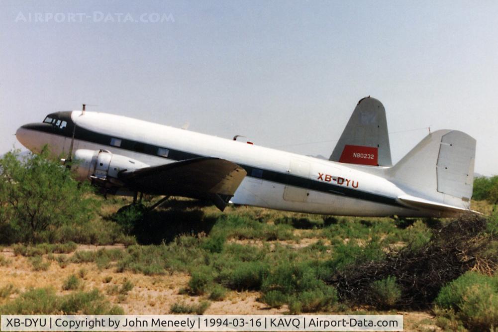 XB-DYU, Douglas C-47B Skytrain C/N 16465/33213, in desert storage