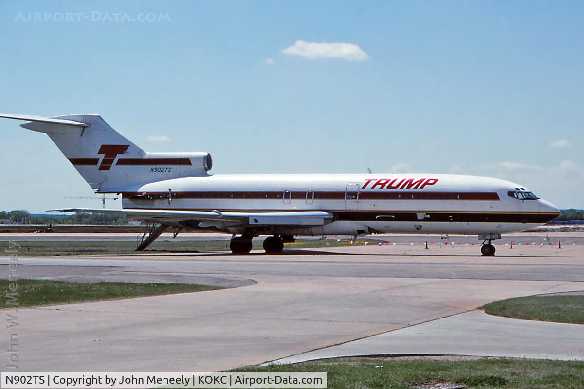 N902TS, 1964 Boeing 727-25 C/N 18267, Engineless at OKC - May 1995
