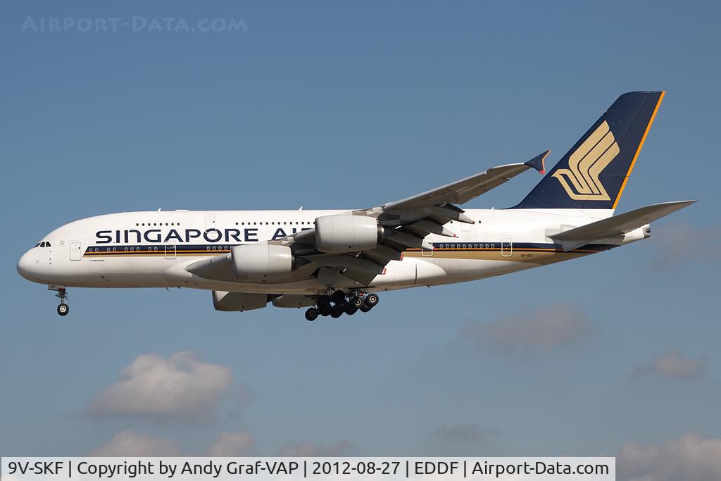 9V-SKF, 2008 Airbus A380-841 C/N 012, Singapore Airlines A380