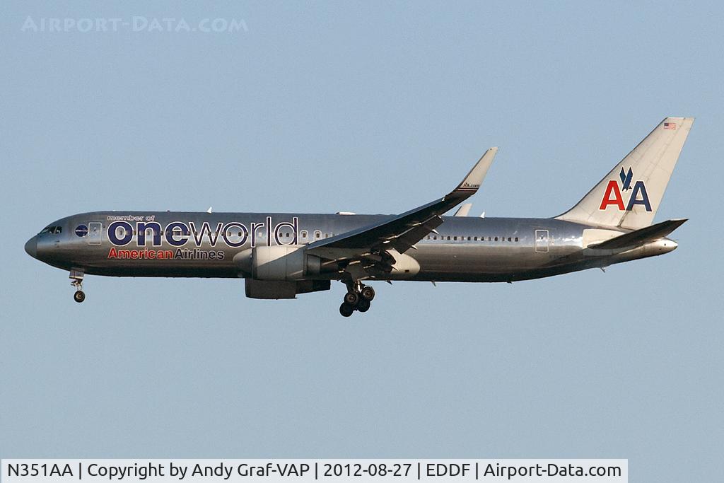 N351AA, 1988 Boeing 767-323 C/N 24032, American Airlines 767-300