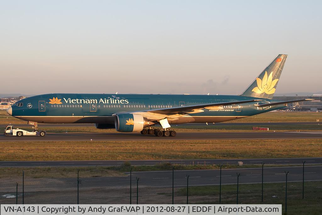 VN-A143, Boeing 777-26K/ER C/N 33502, Vietnam Airlines 777-200
