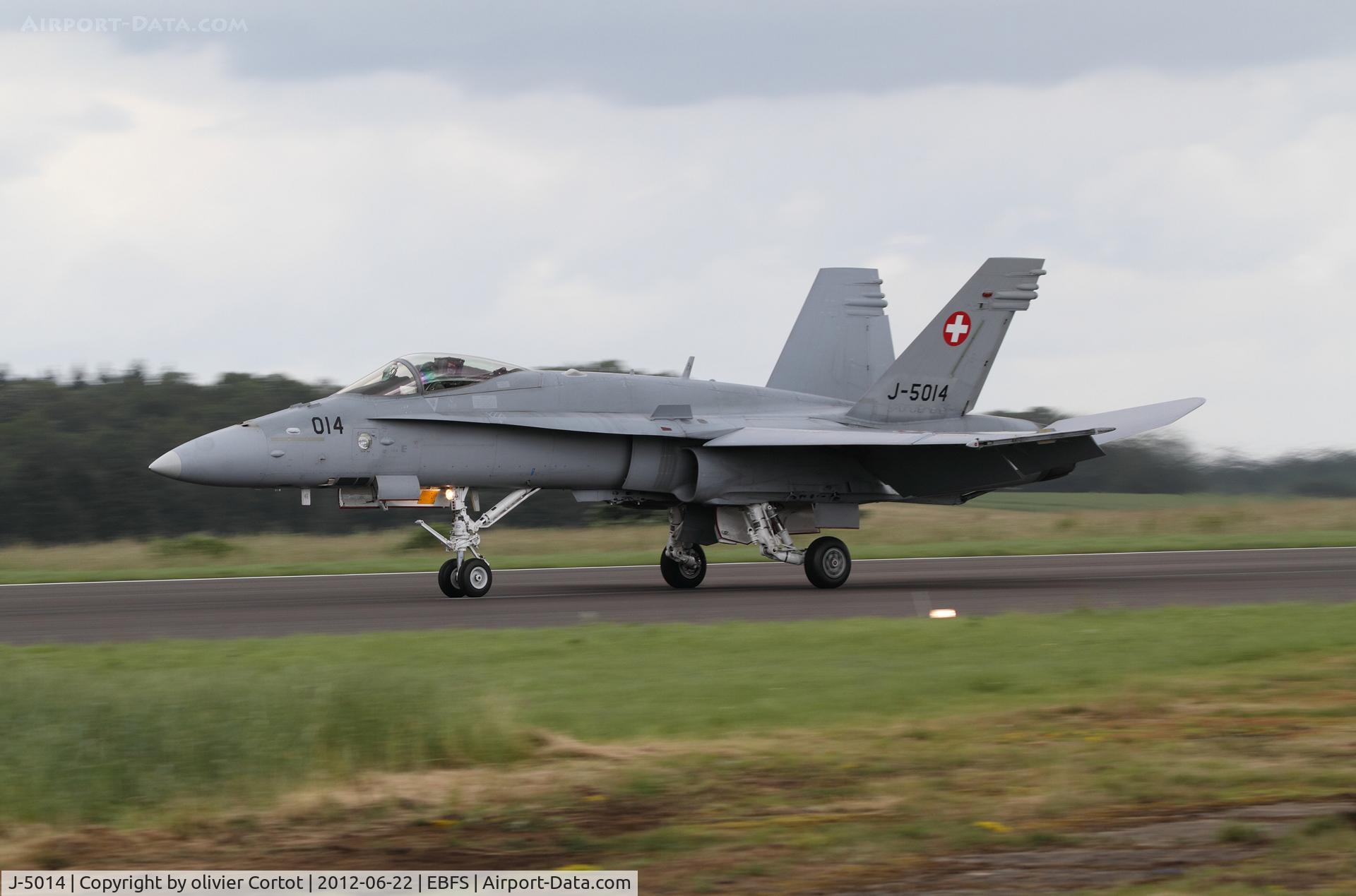 J-5014, McDonnell Douglas F/A-18C Hornet C/N 1359, Power ! Florennes 2012