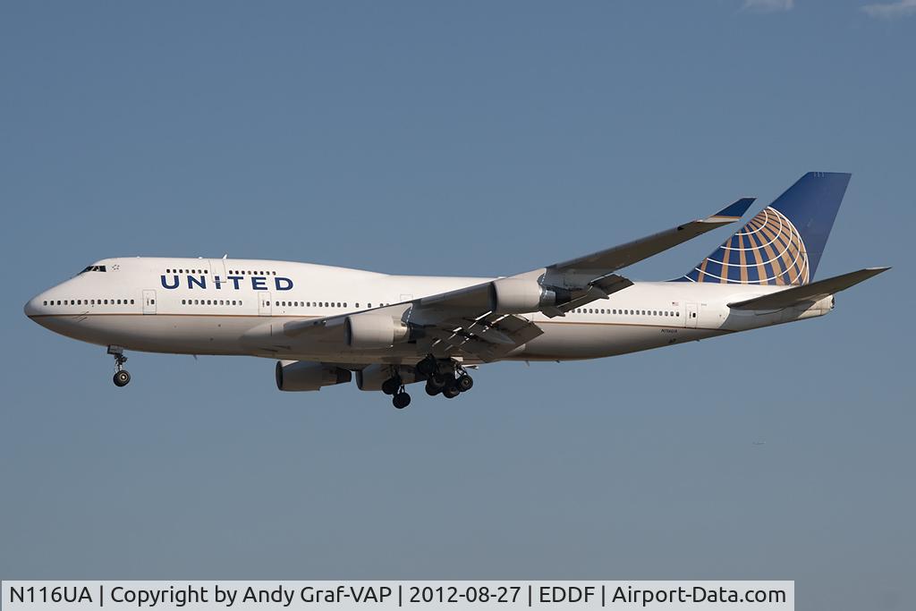 N116UA, 1998 Boeing 747-422 C/N 26908, United 747-400