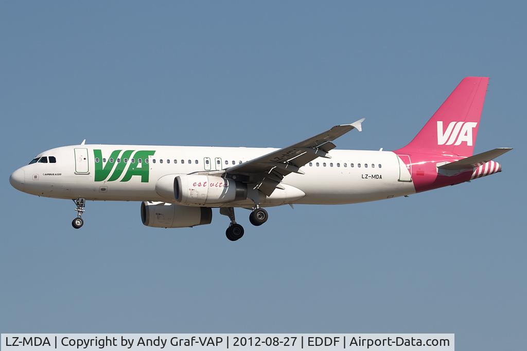 LZ-MDA, 2006 Airbus A320-232 C/N 2732, Air VIA A320