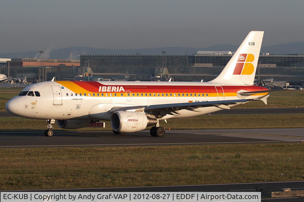 EC-KUB, 2008 Airbus A319-111 C/N 3651, Iberia A319