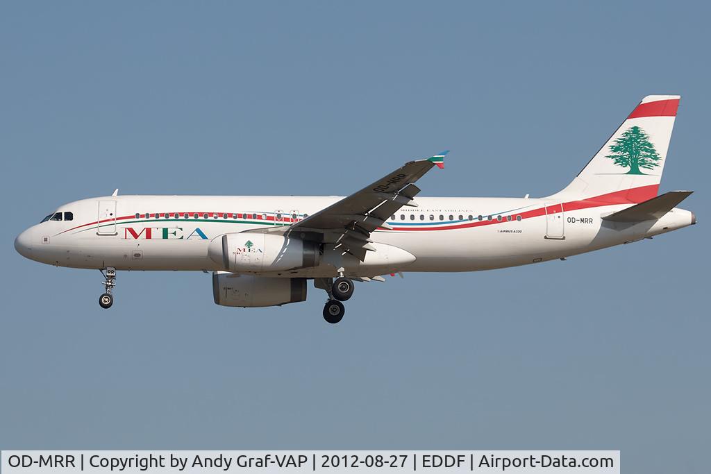OD-MRR, 2009 Airbus A320-232 C/N 3837, MEA A320