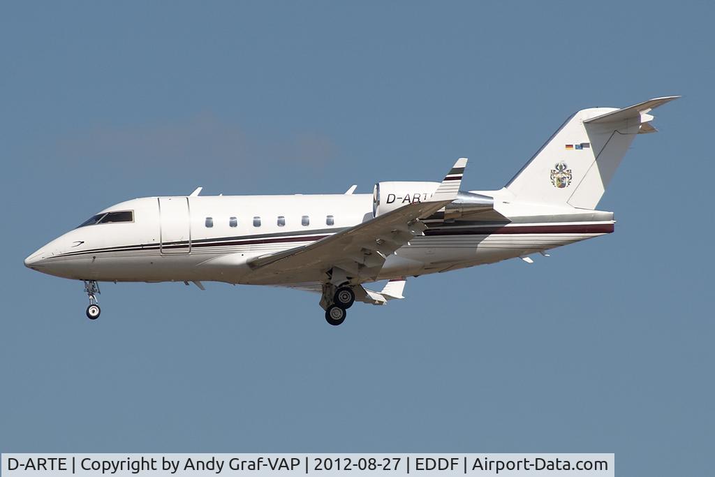 D-ARTE, 1989 Canadair Challenger 601-3A (CL-600-2B16) C/N 5060, CL604