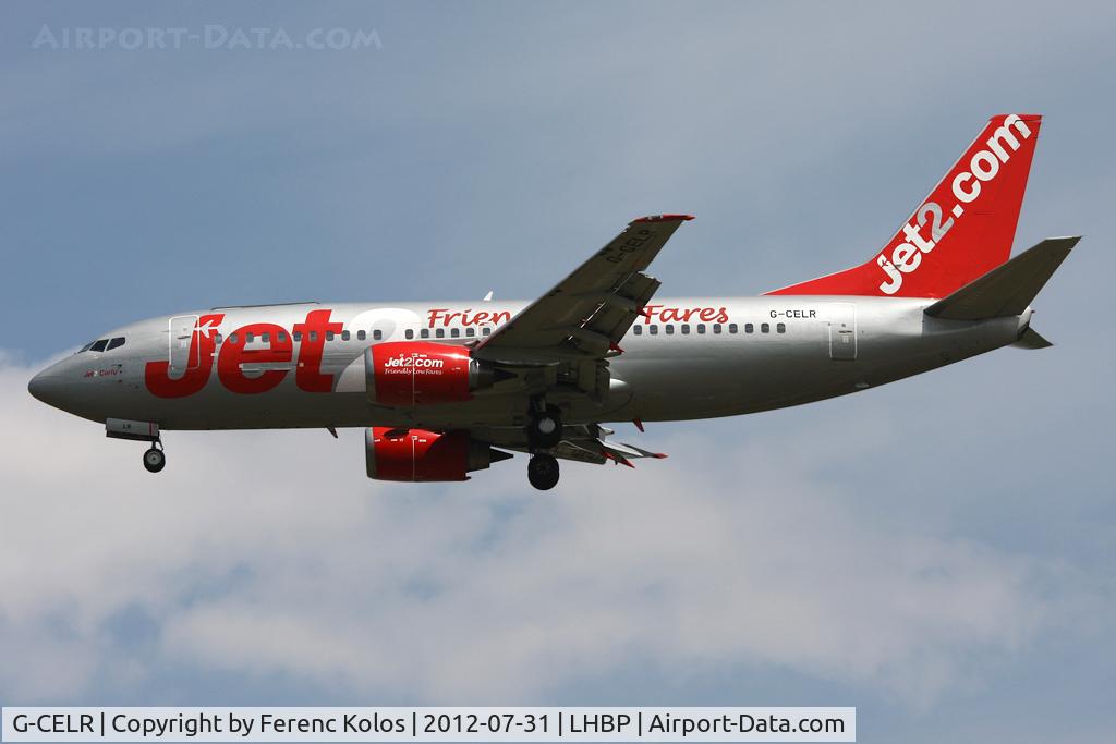 G-CELR, 1986 Boeing 737-330(QC) C/N 23523, Ferihegy