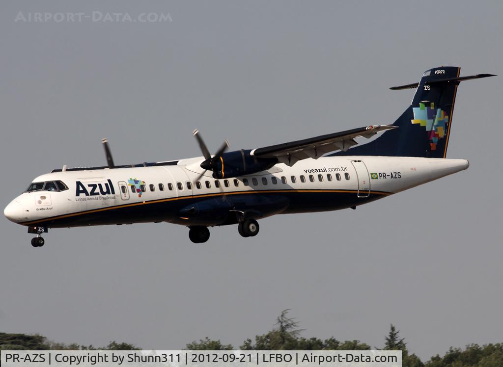 PR-AZS, 1997 ATR 72-202 C/N 523, Landing simulation on rwy 14R before go around