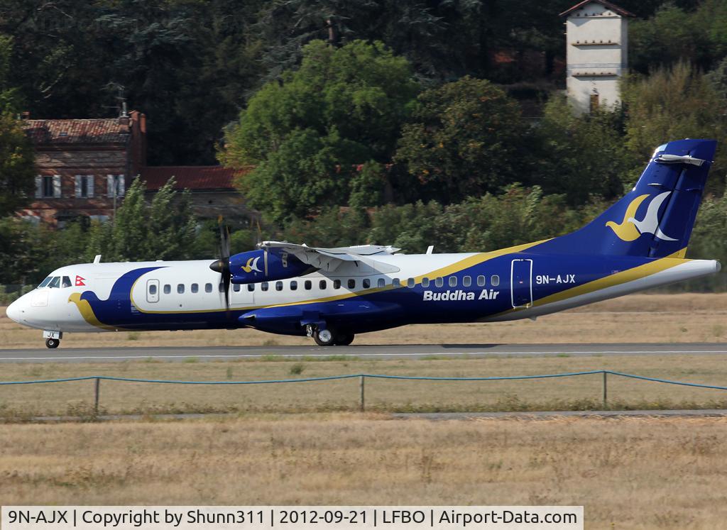 9N-AJX, 1999 ATR 72-212A C/N 578, Delivery day... left side...