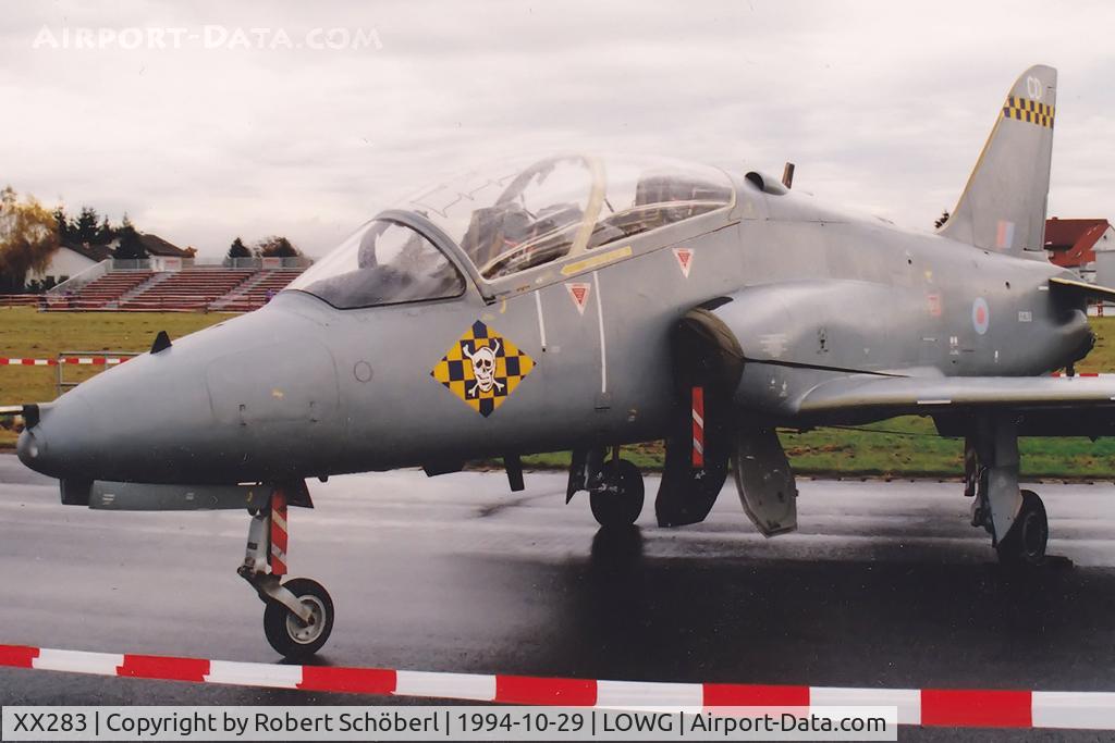XX283, 1979 Hawker Siddeley Hawk T.1 C/N 109/312108, XX283 @ Airshow Graz LOWG/GRZ 1994
