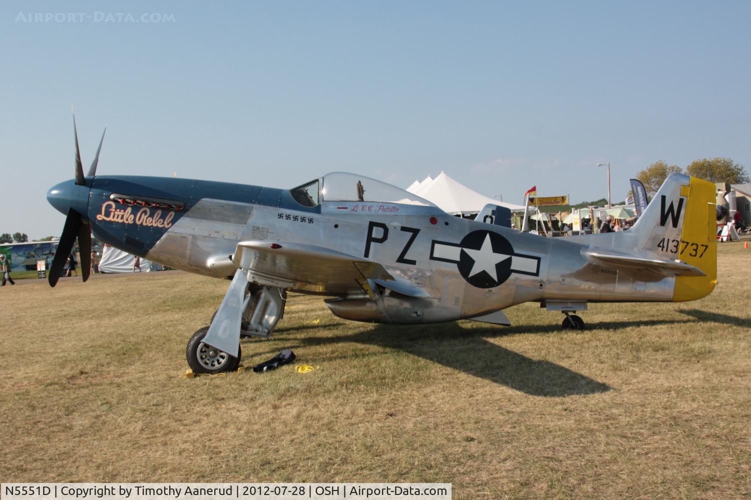 N5551D, North American P-51D Mustang C/N 124-48258 (45-11495), P-51D, c/n: 4473683N
