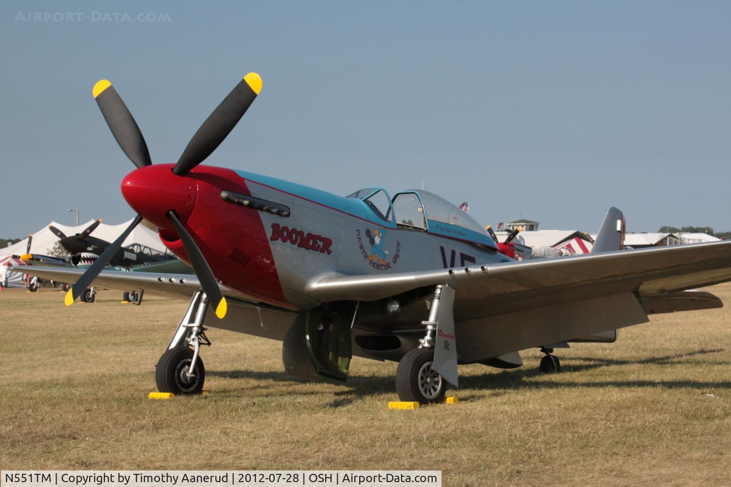 N551TM, 2006 North American P-51D Mustang Replica C/N TM001, NORTH AMERICAN P-51D, c/n: TM001