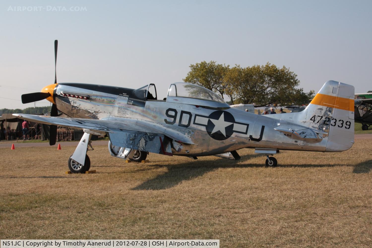N51JC, 1944 North American P-51D Mustang C/N 122-38798, 1944 North American/aero Classics P-51D, c/n: 44-72339
