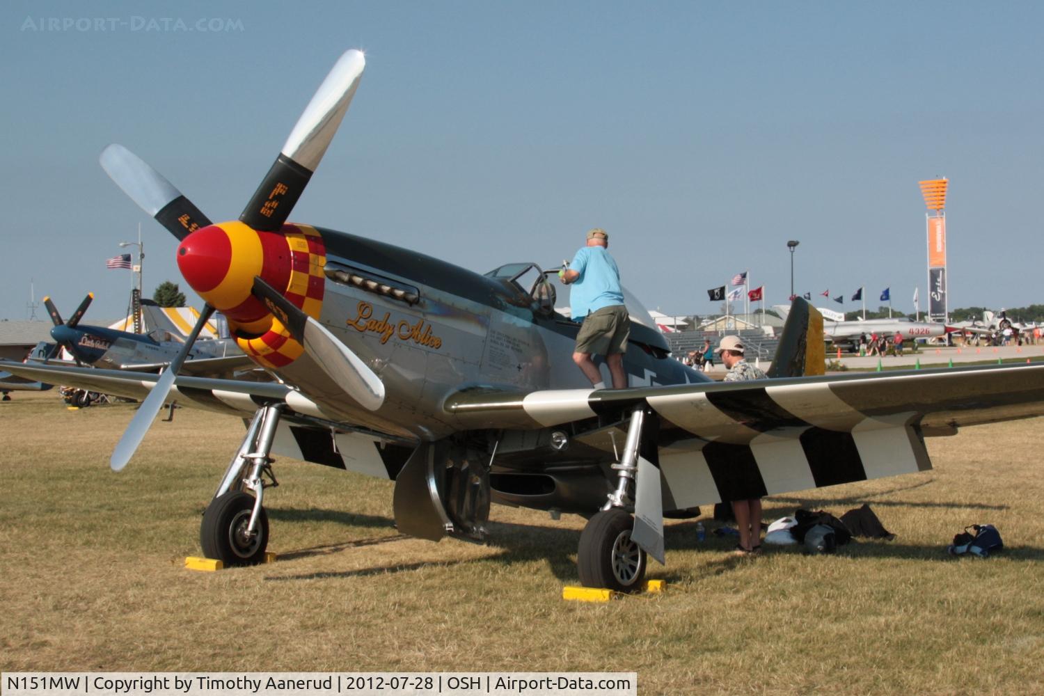 N151MW, 1945 North American P-51D Mustang C/N 124-48386, 1945 North American/aero Classics P-51D, c/n: 45-11633
