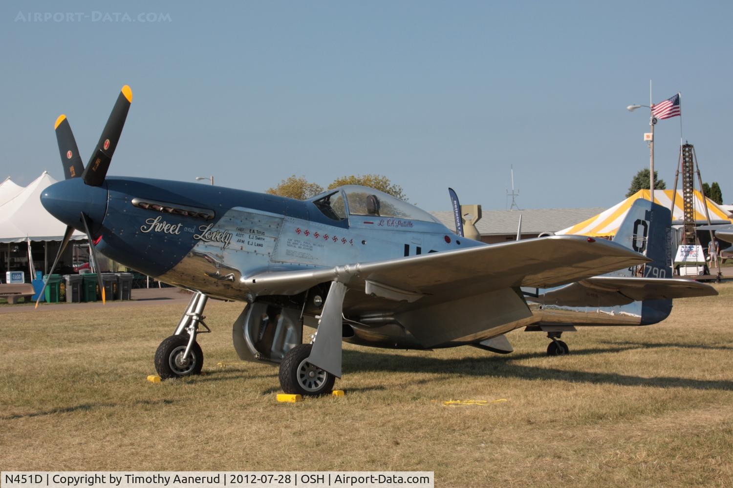 N451D, 1944 North American P-51D Mustang C/N 44-73279BB, 1944 North American/baker P-51D, c/n: 44-73279BB