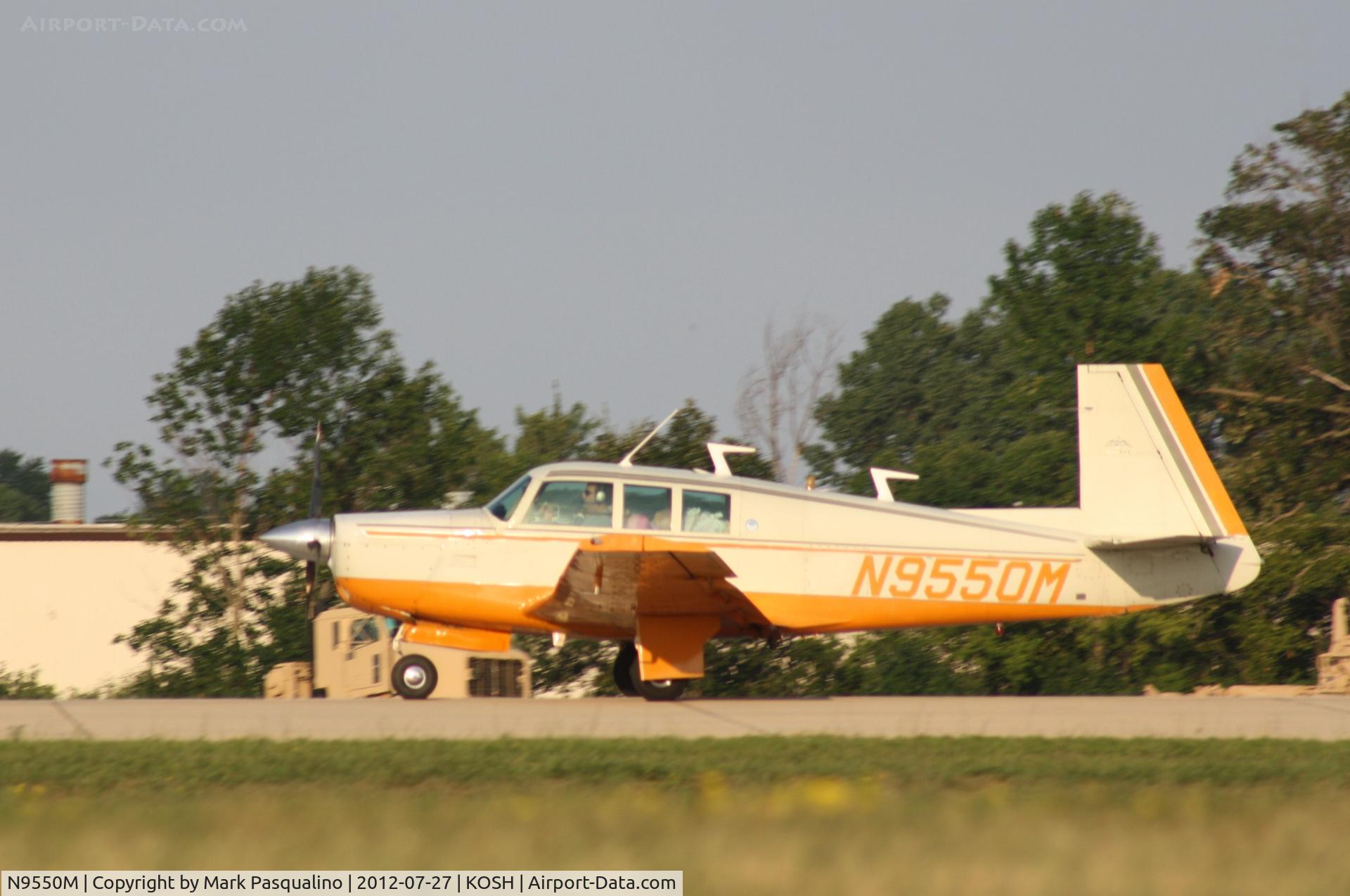 N9550M, 1966 Mooney M20F Executive C/N 670127, Mooney M20F