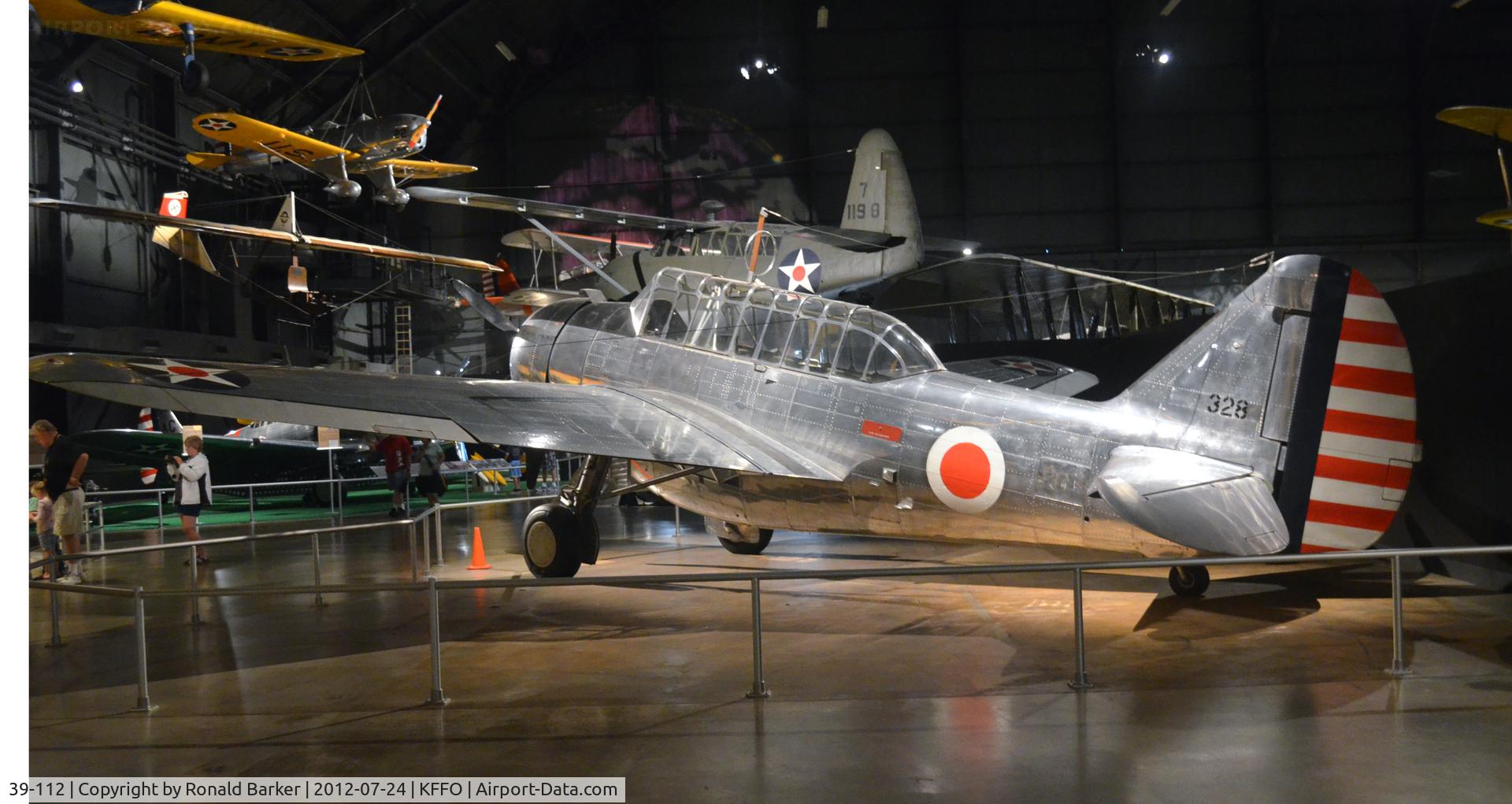 39-112, 1939 North American O-47B C/N 51-1025, AF Museum