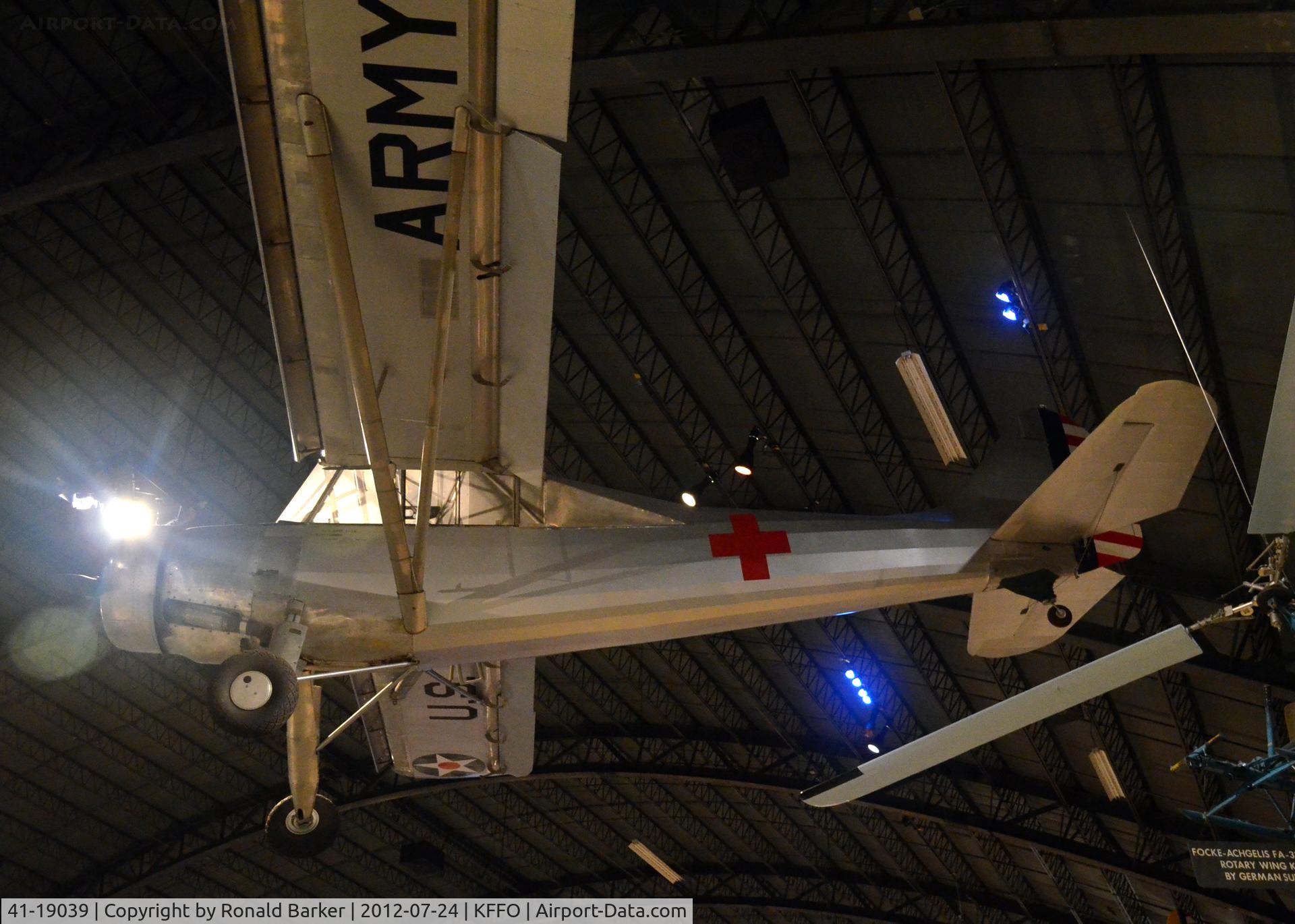 41-19039, Stinson L-1F C/N 11-2203, AF Museum