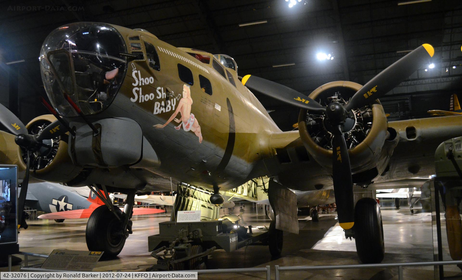 42-32076, 1942 Boeing B-17G Flying Fortress C/N 7190, AF Museum