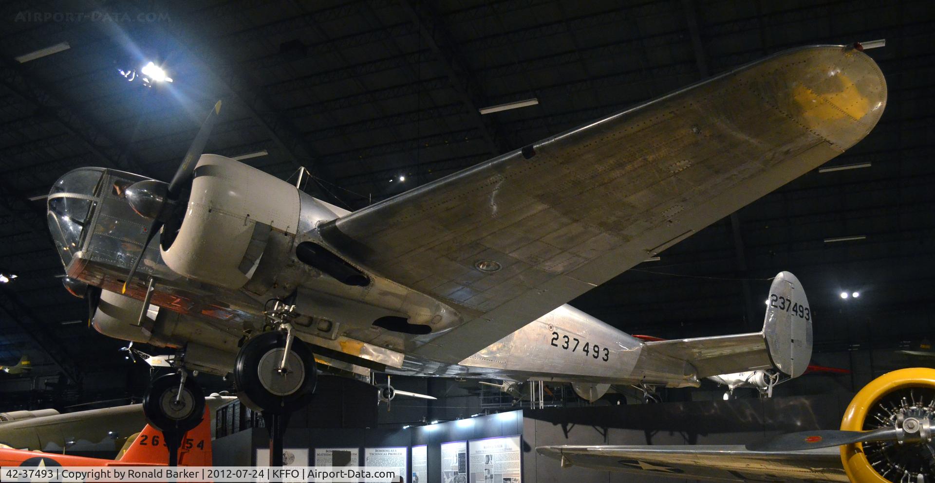 42-37493, 1942 Beech AT-11 Kansan C/N 4086, AF Musweum