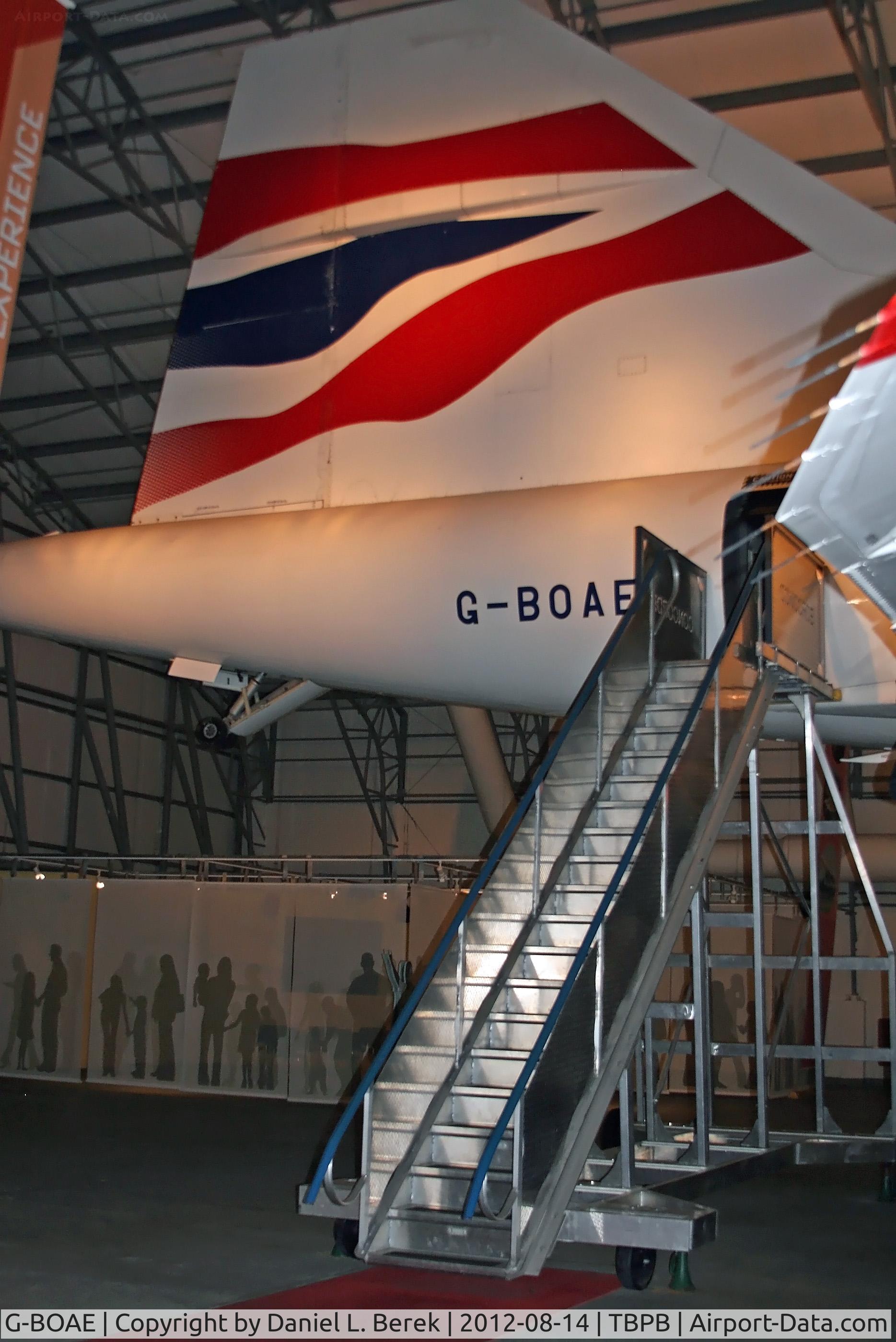 G-BOAE, 1977 Aerospatiale-BAC Concorde 1-102 C/N 100-012, This Concorde is now proudly displayed at 