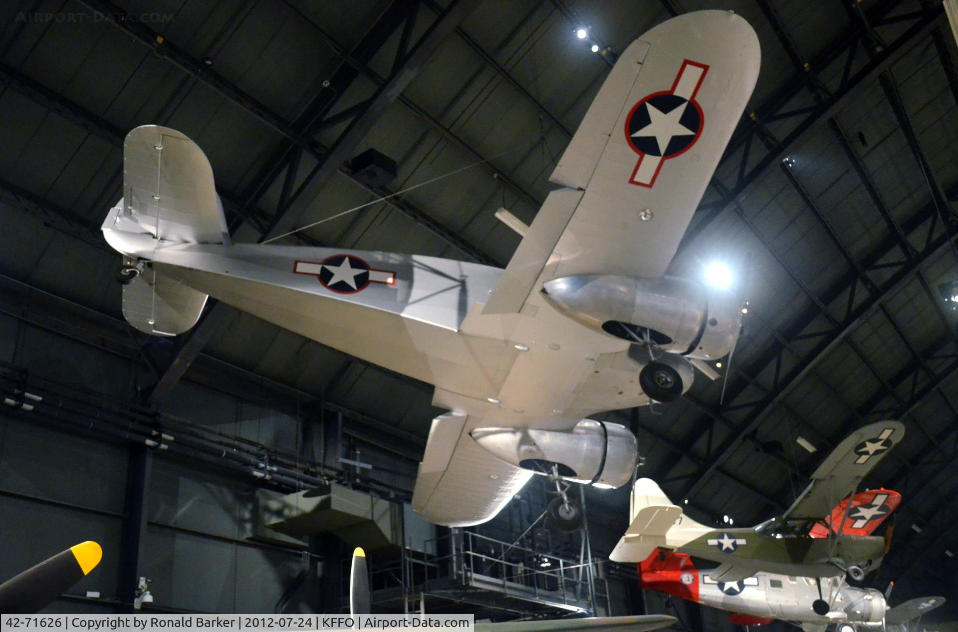 42-71626, 1942 Cessna UC-78B Bobcat Bobcat C/N 4322, AF Museum